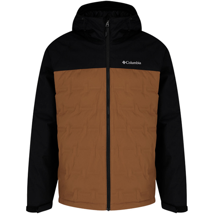 Geacă pt Barbati Columbia Grand Trek II Down Hooded Jacket XL Negru cu maro photo 1 Geacă pt Barbati Columbia Grand Trek II Down Hooded Jacket XL Negru cu maro photo 1